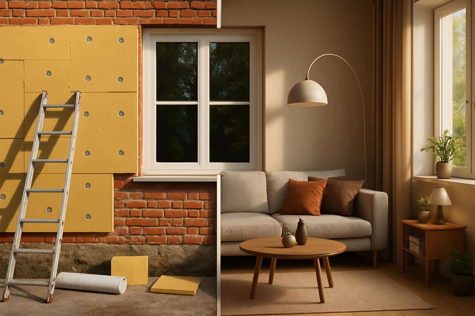 Comparaison isolation thermique et confort interieur pour une renovation reussie